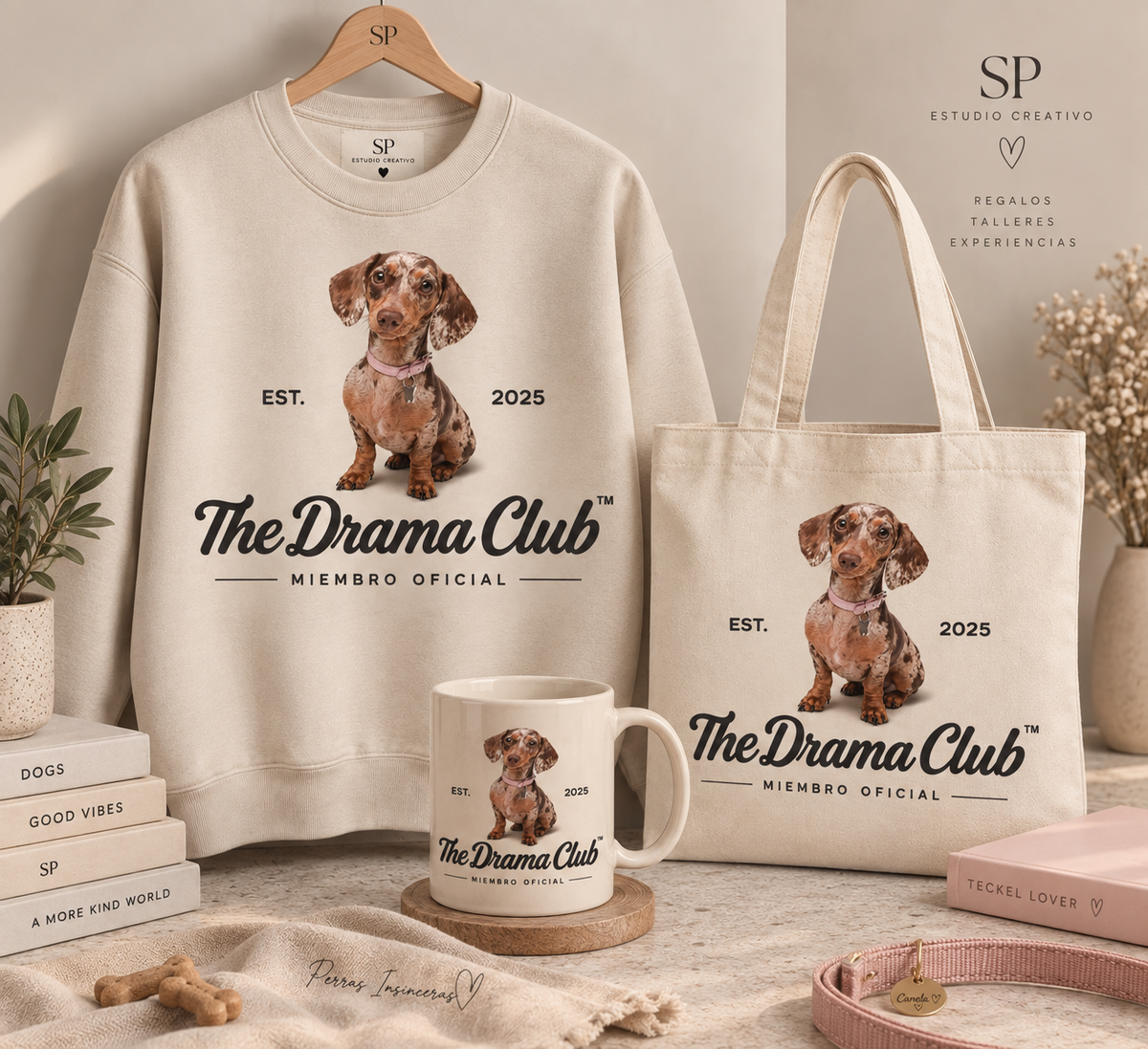Pack Mascota Completo — Sudadera + Tote + Taza