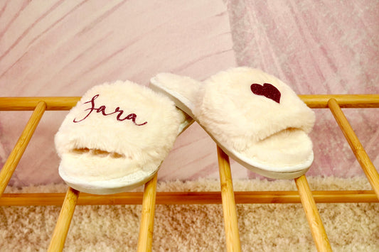 Zapatillas de Peluche para Novia