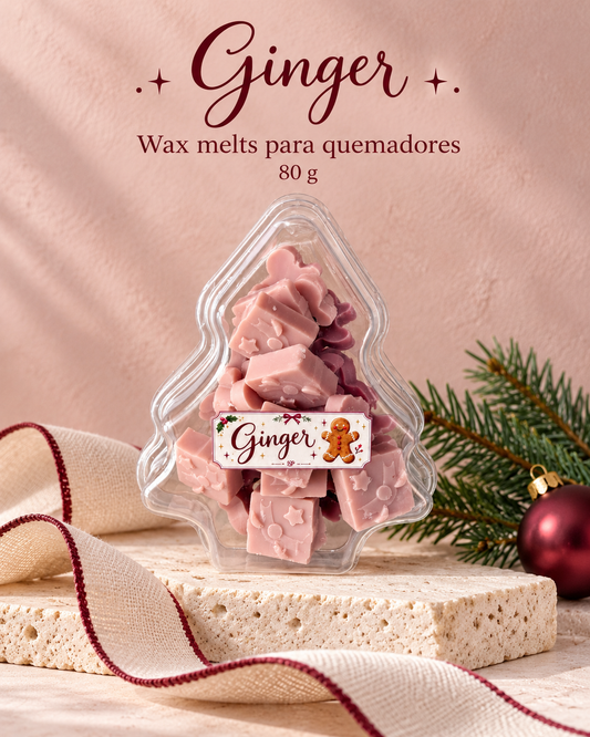 Ginger · Wax melts para quemadores · 80 g